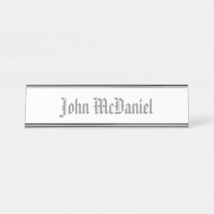 HAMbWG - Desk Name Bord - Elke kleur Bureau Naambordje