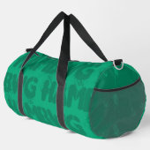 HAMbWG- Duffle Gym Bag, Groen Plunjezak (Rechterhoek)