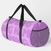HAMbWG- Duffle Gym Bag, Violet Paarse Duffle Bag Plunjezak (Rechterhoek)