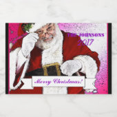 HAMbWG - Etiketten - Sinterklaas (Enkel label)