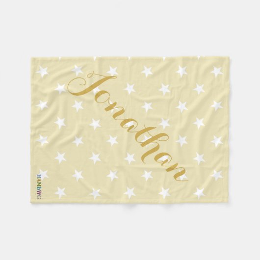 HAMbWG - Fleece Blanket - Boy's  (Voorkant (Horizontaal))