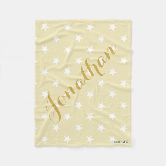 HAMbWG - Fleece Blanket - Boy's  Deken (Voorkant)