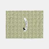 HAMbWG - Fleece Blanket - Green Camouflage Deken (Voorkant (Horizontaal))