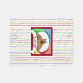 HAMbWG - Fleece Blanket - HAM Squirrel Primary Deken (Voorkant (Horizontaal))