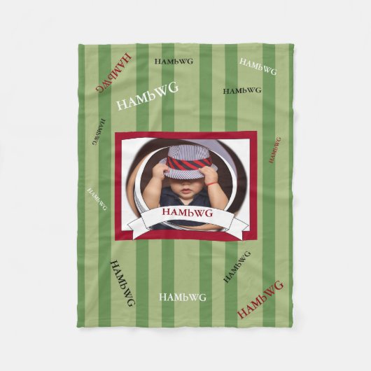 HAMbWG - Fleece Blanket HambWG Bambino Deken (Voorkant)