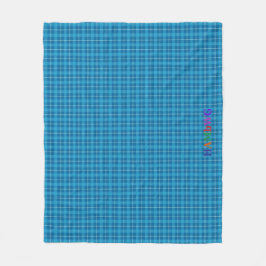 HAMbWG Fleece Blanket - L. Blue Pset