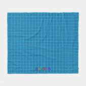 HAMbWG Fleece Blanket - L. Blue Pset (Voorkant (Horizontaal))