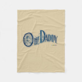 HAMbWG - Fleece Blanket - Oh papa! Deken