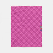HAMbWG Fleece Blanket - Roze speldenband (Voorkant)