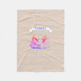 HAMbWG - Fleece Blanket - Teddy Bear