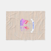 HAMbWG - Fleece Blanket - Teddy Bear Deken (Voorkant (Horizontaal))