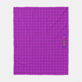 HAMbWG Fleece Blanket - Violet Pset