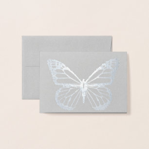 HAMbWG - Folie Kaart - Butterfly Mini Note Kaart