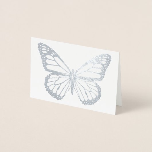 HAMbWG - Folie Kaart - Butterfly Mini Note Kaart (Voorkant)