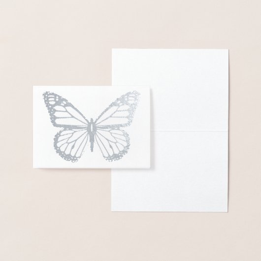 HAMbWG - Folie Kaart - Butterfly Mini Note Kaart (Display)