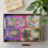 HAMbWG - Foto-collage met regenboogframing Tissuepapier (Geschenk)