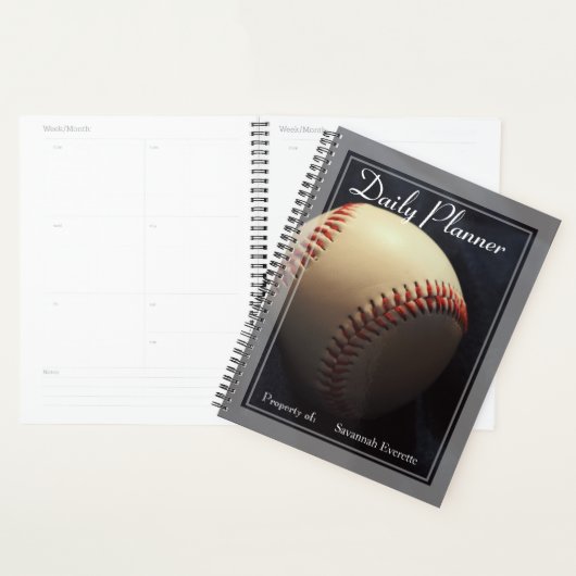 HAMbWG - Foto dagelijkse planner - Honkbal (Display)