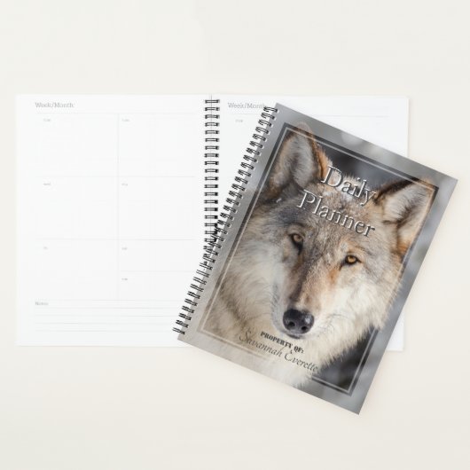 HAMbWG - Foto dagelijkse planner - Wolf (Display)