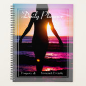 HAMbWG - Foto Daily Planner - Beach Girl (Voorkant)