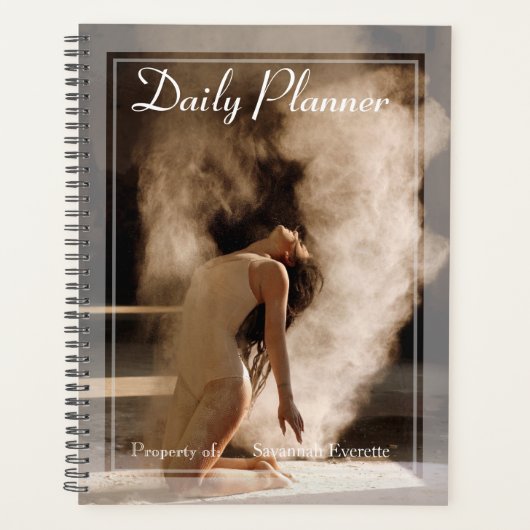 HAMbWG - Foto Daily Planner - Dancer (Voorkant)