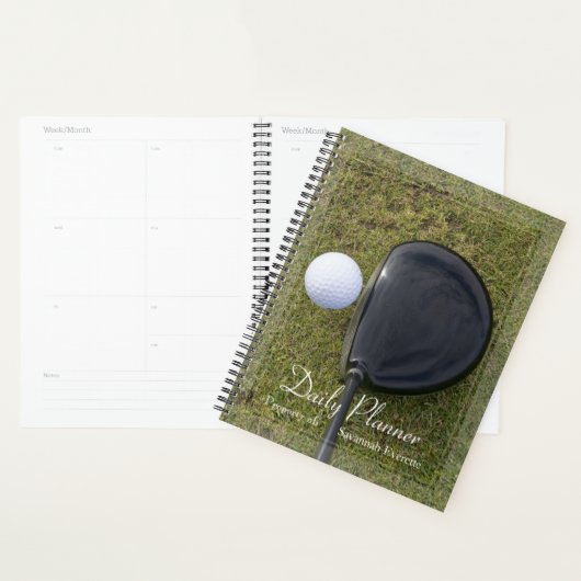 HAMbWG - Foto Daily Planner - Golf Club & Ball (Display)