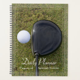 HAMbWG - Foto Daily Planner - Golf Club & Ball