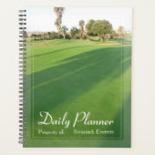 HAMbWG - Foto Daily Planner - Golf Green (Voorkant)