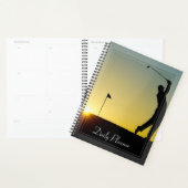 HAMbWG - Foto Daily Planner - Golfer in Sunset (Display)