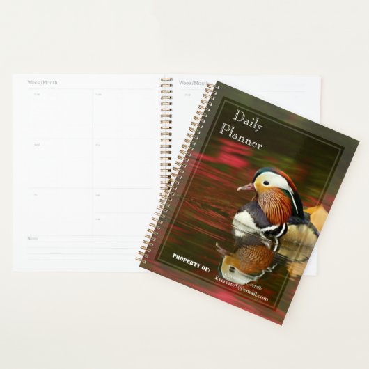 HAMbWG - Foto Daily Planner - Kleine Mallard (Display)