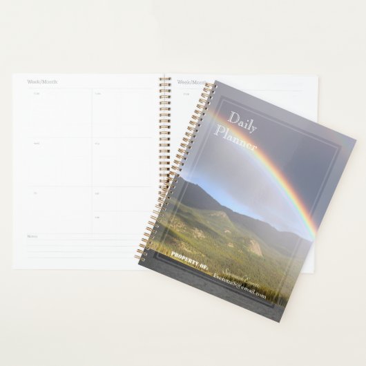 HAMbWG - Foto Daily Planner - Regenboog (Display)
