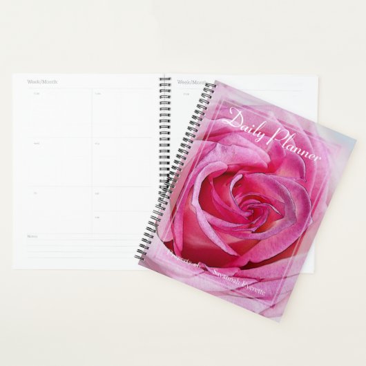 HAMbWG - Foto Daily Planner - Roze Rose (Display)