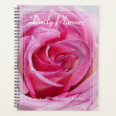HAMbWG - Foto Daily Planner - Roze Rose (Voorkant)