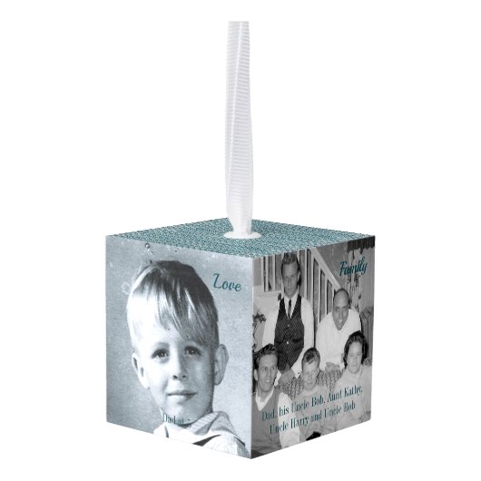 HAMbWG - Fotokubus Ornament (Achter hoekig)