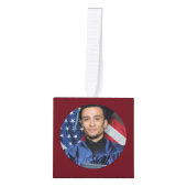 HAMbWG - Fotokubus Ornament - Donkerrood (Voorkant)