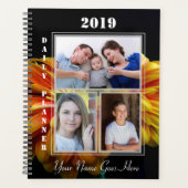 HAMbWG - Geel Oranje Gerber Daisy Planner (Voorkant)