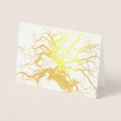 HAMbWG - Gold Foil Kaart - Blank binnenin (Voorkant)