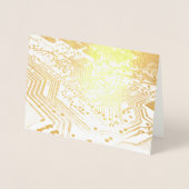 HAMbWG - Gold Foil Kaart - Computer Board (Voorkant)