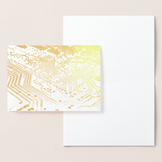 HAMbWG - Gold Foil Kaart - Computer Board (Display)