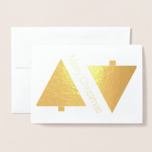 HAMbWG - Gold Foil Kaart - Designer Trees
