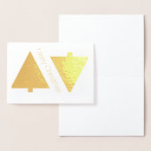 HAMbWG - Gold Foil Kaart - Designer Trees (Display)