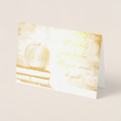 HAMbWG - Gold Foil Kaart - Docent (Voorkant)
