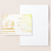 HAMbWG - Gold Foil Kaart - Docent (Display)
