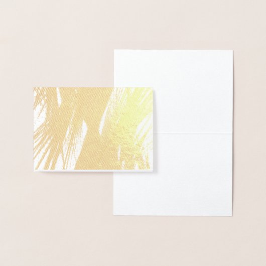 HAMbWG - Gold Foil Kaart - Goud en wit (Display)