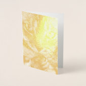 HAMbWG - Gold Foil Kaart - Kat (Voorkant)