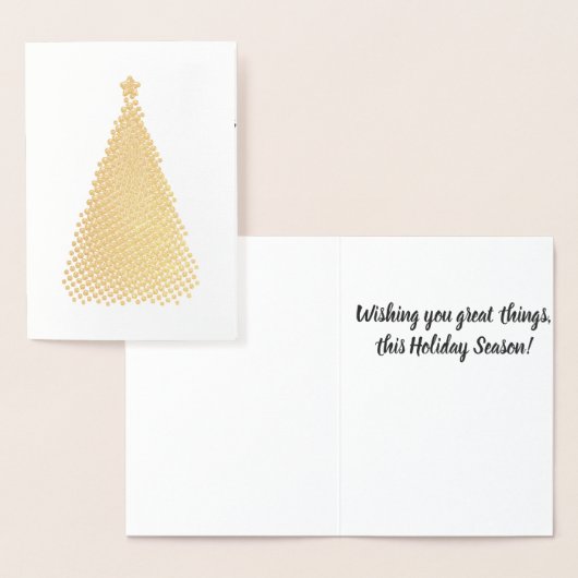 HAMbWG - Gold Foil Kaart - puntstructuur (Display)