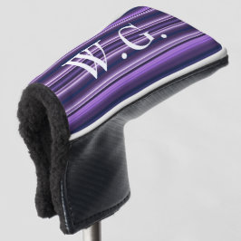 HAMbWG Golf IJzerhoofd Hoesje - Paarse Ioliet Golfheadcover