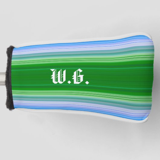 HAMbWG - Golf Iron Head-Hoesje - Je personaliseert Golfheadcover (Voorkant)