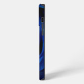 HAMbWG - Gothic Blue Roos iPhone Hoesje (Linkerkant)