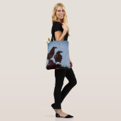 HAMbWG - Gothic, Raven Bag, onderdruk Tote Bag (Op model)