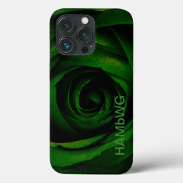 HAMbWG - Gothisch Groen Roos Case-Mate iPhone Case